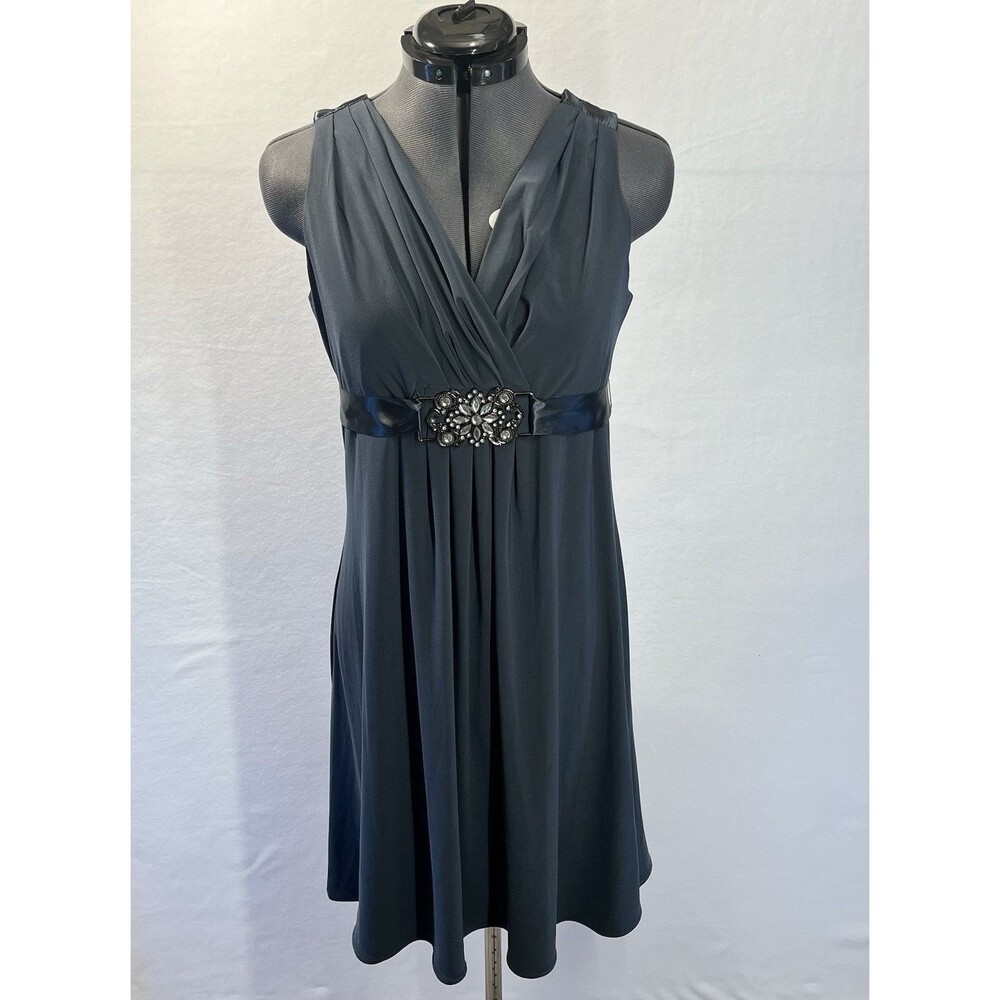 Scarlett Nite Cocktail Dress Petite Women's 12P Grey